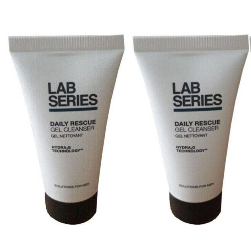 2 x Lab Series Daily Rescue Gel Cleanser travel size 1oz/30ml each NEW